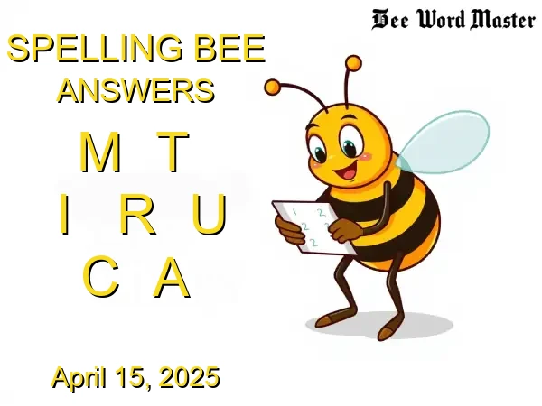 Bee Word Master