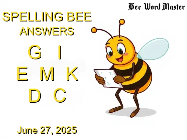 Bee Word Master
