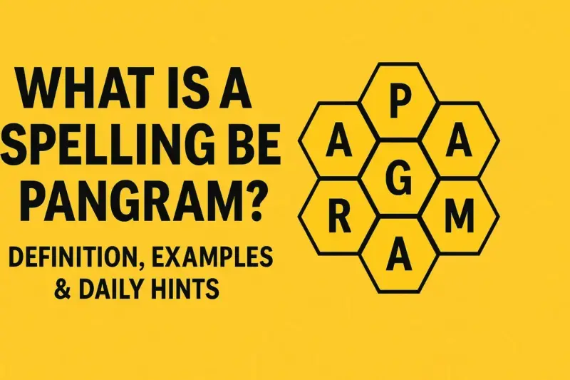 What Is a Spelling Bee Pangram? - Definition, Examples & Daily Hints - Bee Word Master