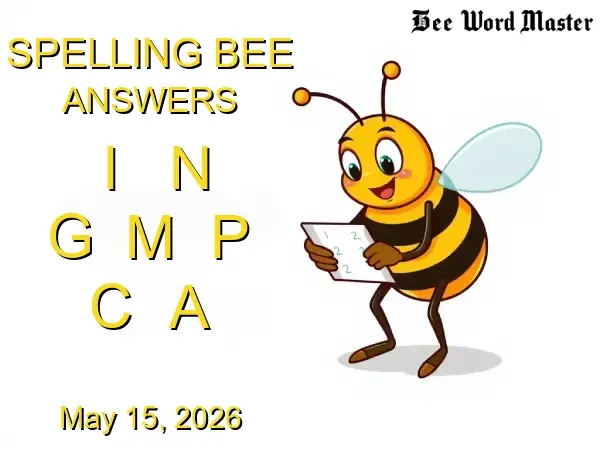 NYT Spelling Bee Solutions - May 15, 2026