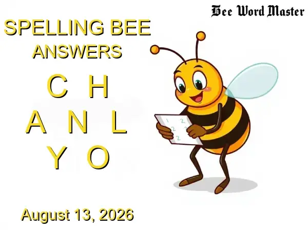 NYT Spelling Bee Solutions - August 13, 2026